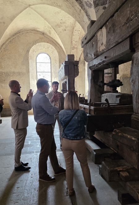 Kloster Eberbach is an amazing place to visit and taste wine and history.
