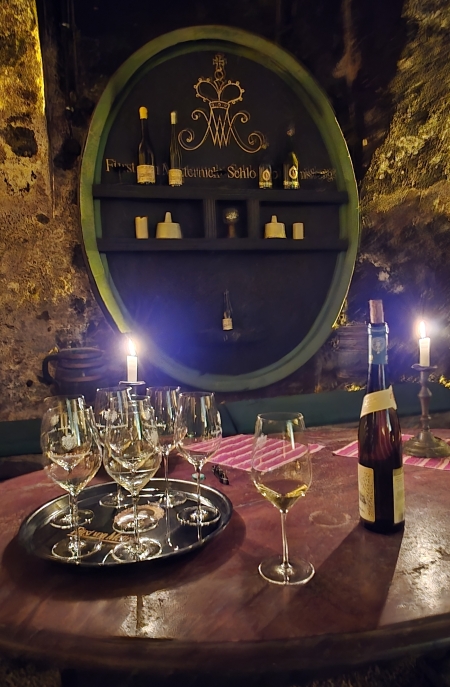 German wine has a long history and some of the cellars are truly spectacular.